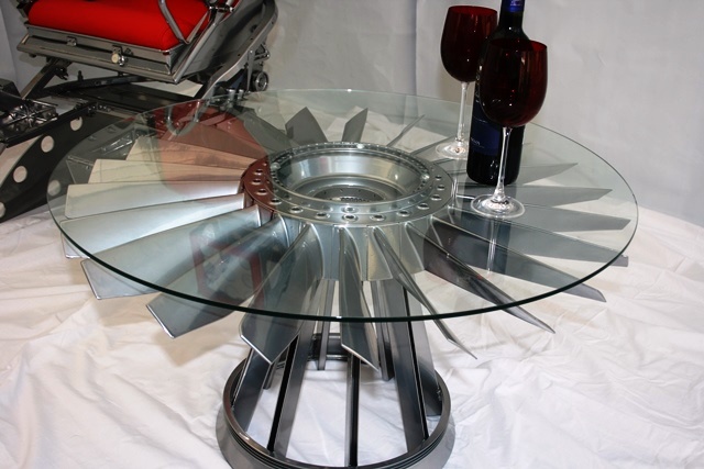 Rolls Royce engine Jet Fan Blade coffee table5